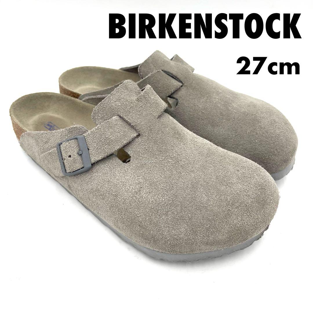 う*じ様 9MS08_美品 ビルケンシュトック ボストン ストーン 42