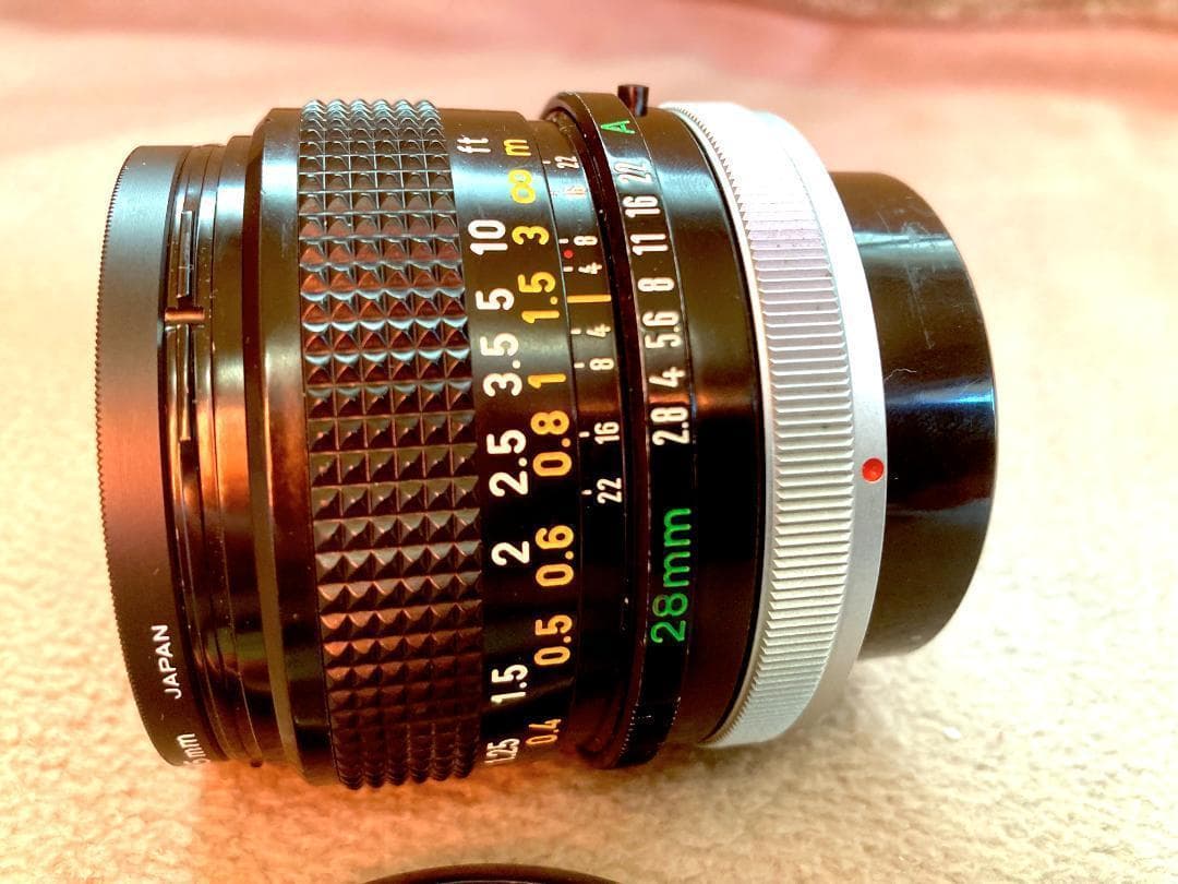 レンズ(単焦点) Canon FD28mm F2.8