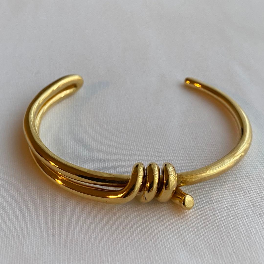 CÉLINE フィービー期 バーベルエクストラシン ノットバングル