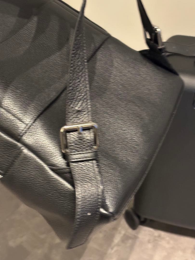 バッグ AUCENTIC Full Grain Leather Backpack