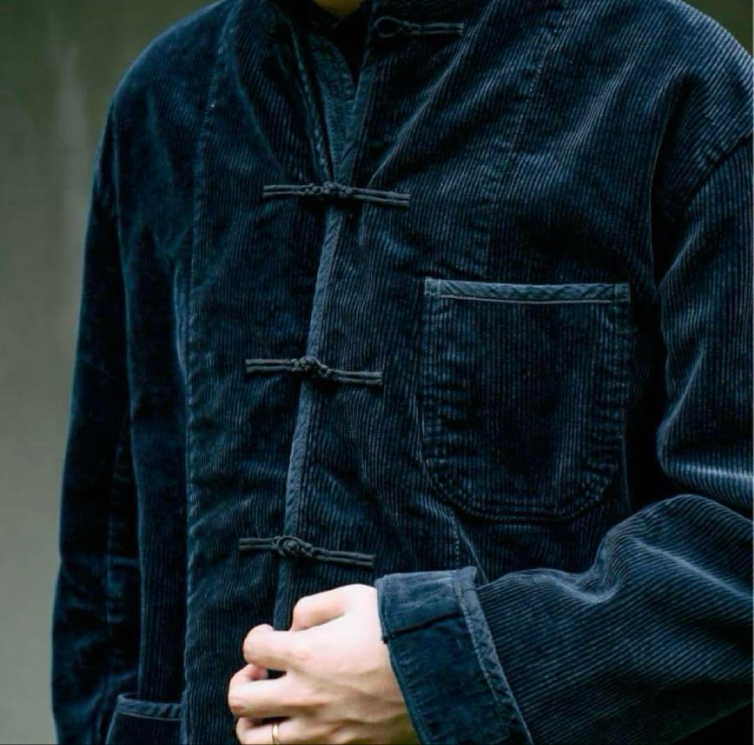 ジャケット・アウター Porter Classic CORDUROY CHINESEJACKET XL