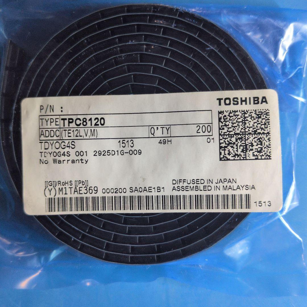 その他 Toshiba TPC8120 P-Channel MOSFET 200pcs