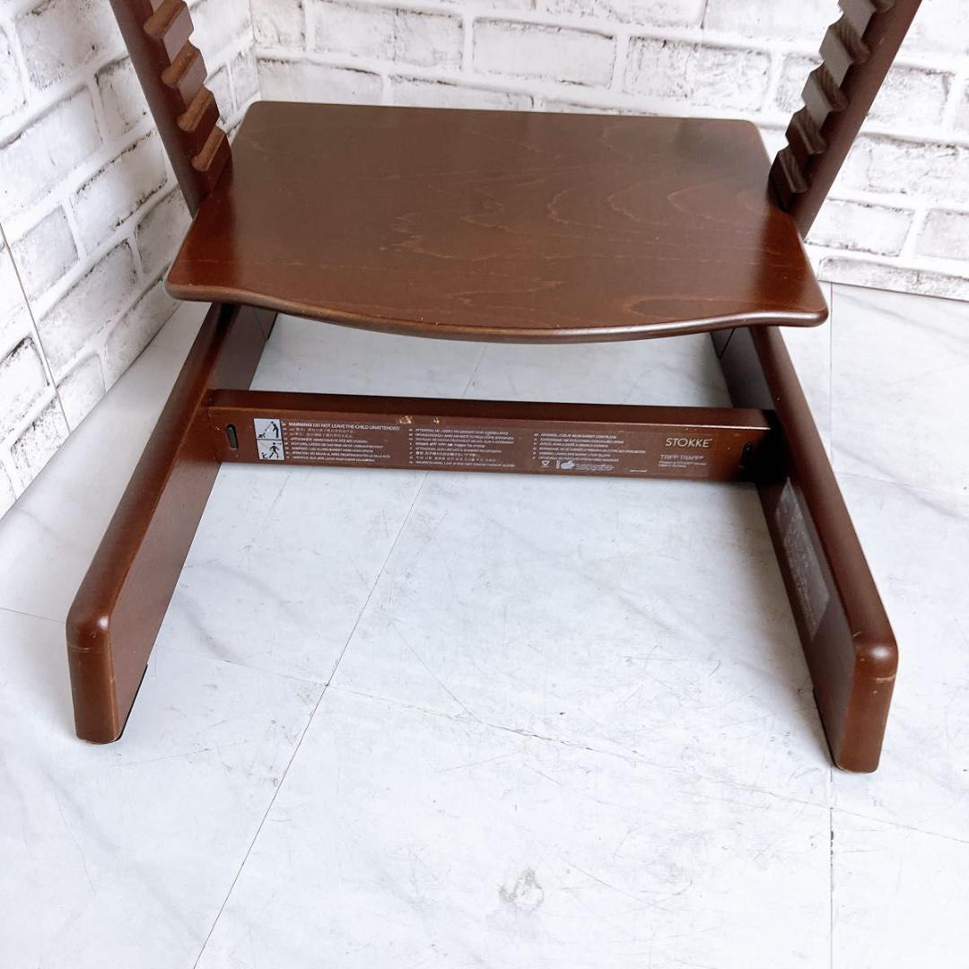 ベビーチェア　 子供椅子 キッズチェア 木製　ブラウン②