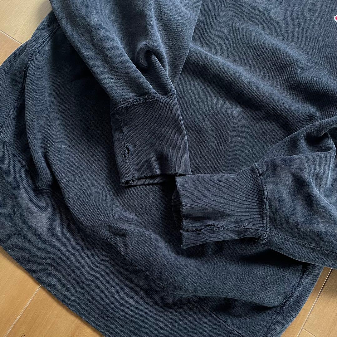 チャンピオン 90s リバースウィーブ ブラック　XXL