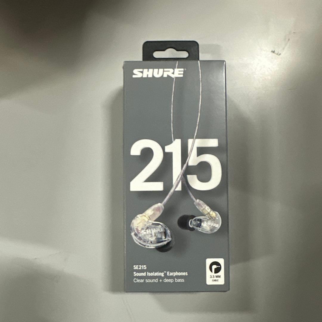 イヤホン shure se215