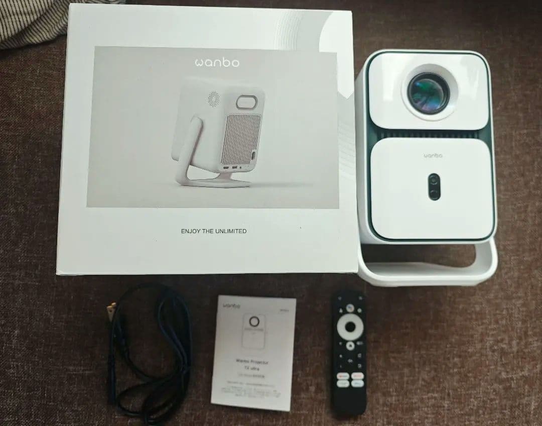 【美品】Wanbo T2 Ultra プロジェクター Android TV