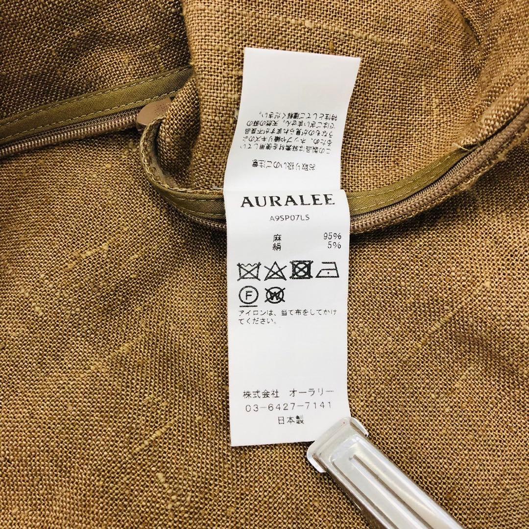 1296 新品タグ付き　オーラリー　定価35200円 ショートパンツ　リネン　2