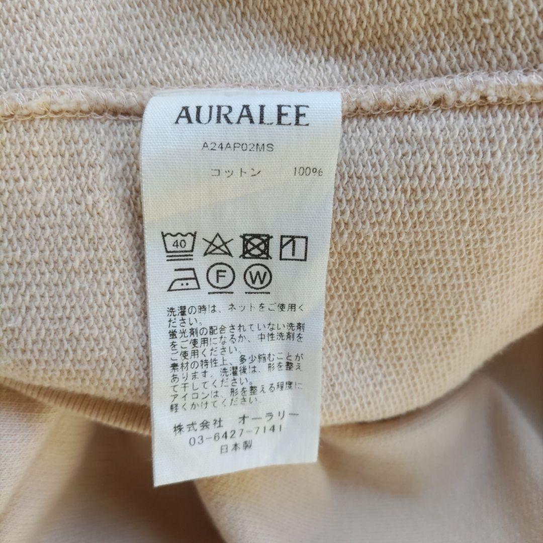 オーラリーAURALEE ポロシャツ コットン100%サイズ5