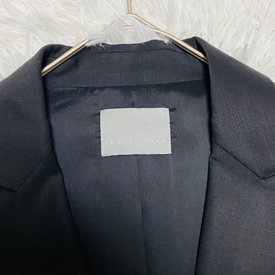 ✨美品✨セオリーリュクス　エグゼクティブ　テーラードジャケット　ブラック　黒　L