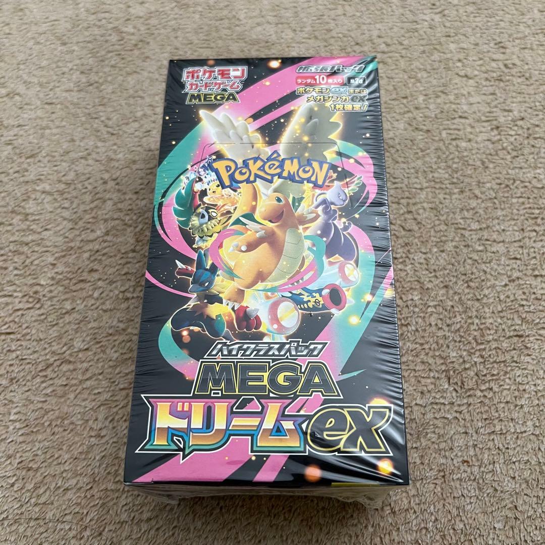 ポケモンカードゲームMEGAドリーム ex 1box 新品未開封品シュリンク付き