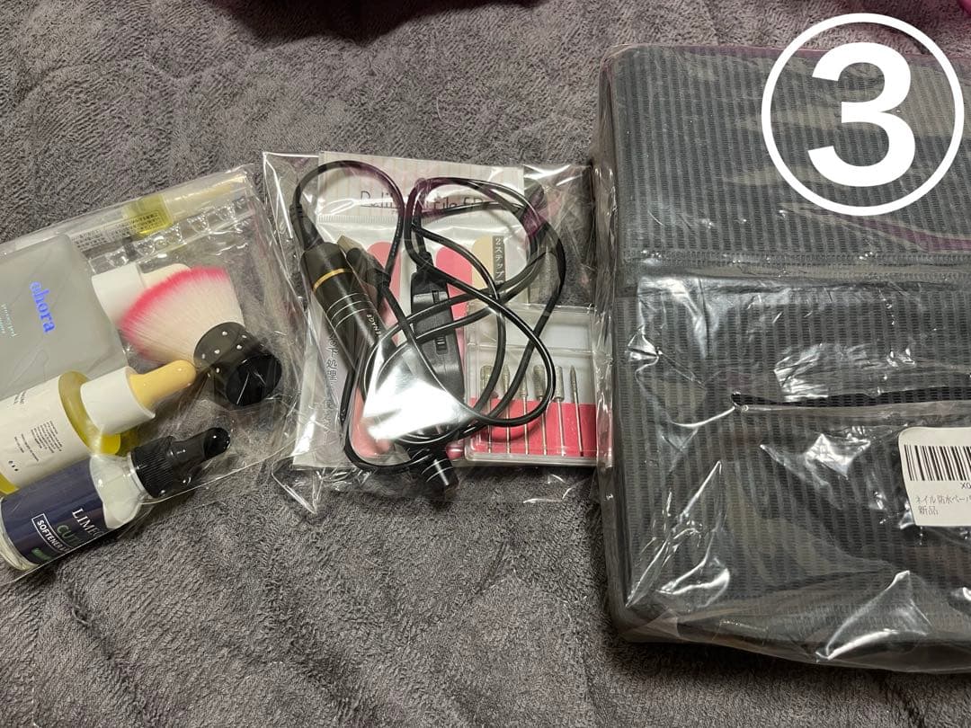 【最終処分セール】セルフネイルスターターセット　大量まとめ売り