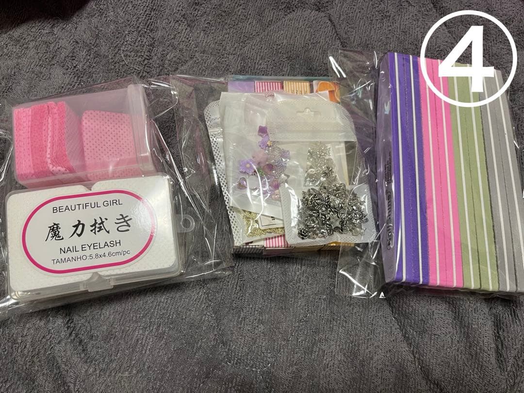 【最終処分セール】セルフネイルスターターセット　大量まとめ売り