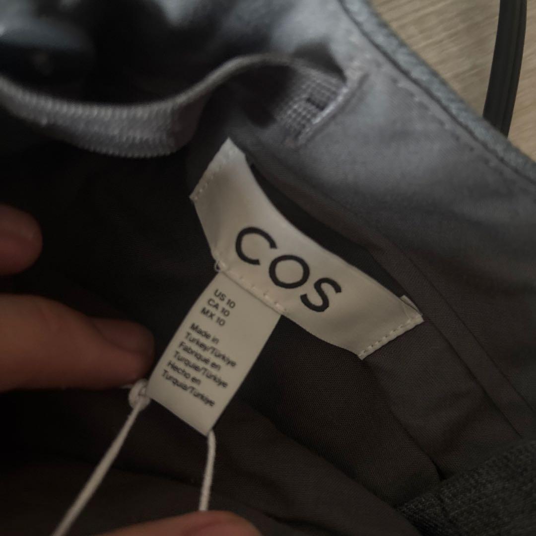 パンツ Cos wide trousers gray