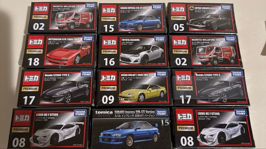 さ*ぽ様 トミカ プレミアム12台セットおまとめ売り