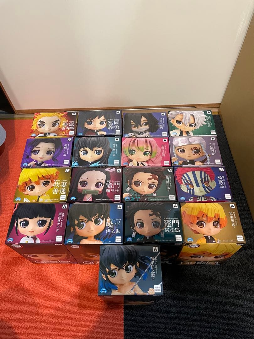 鬼滅の刃 Qposket フィギュア 17個セット