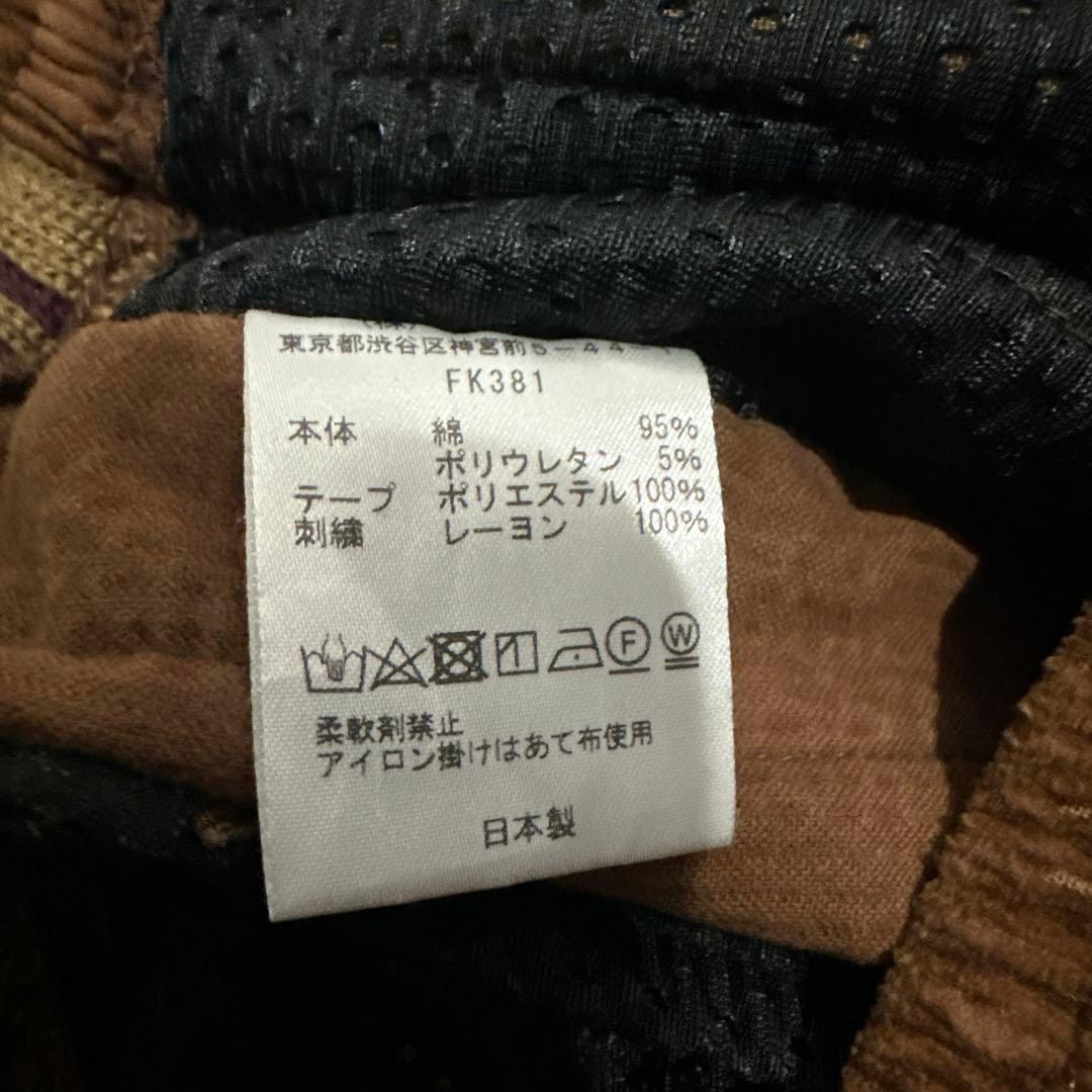 Needles ニードルス　コーデュロイ パンツ サイドストライプ　FK381