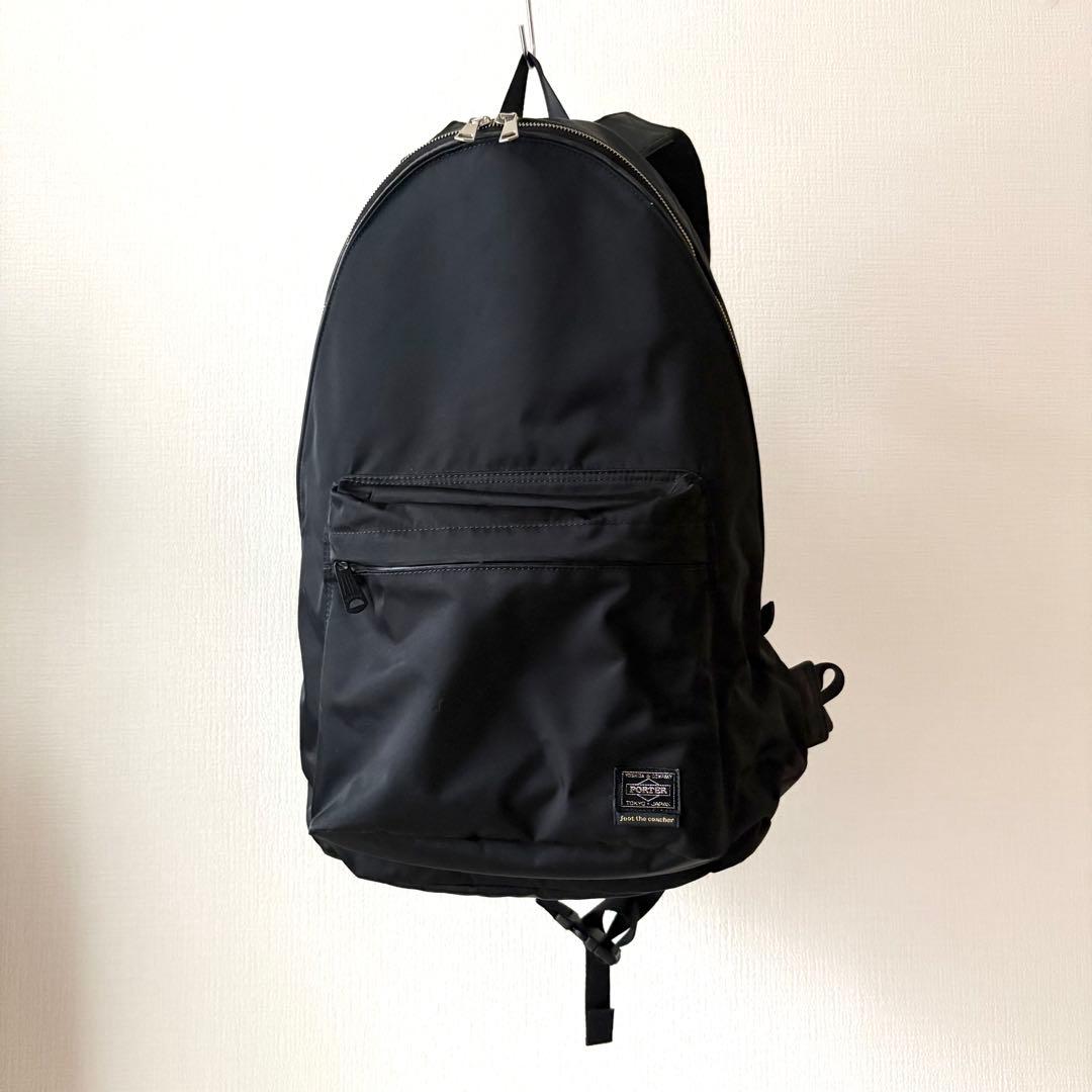 PORTER × foot the coacher デイパック リュック 鞄 黒