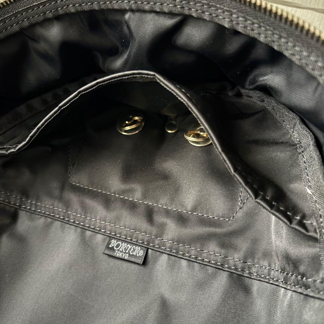 PORTER × foot the coacher デイパック リュック 鞄 黒