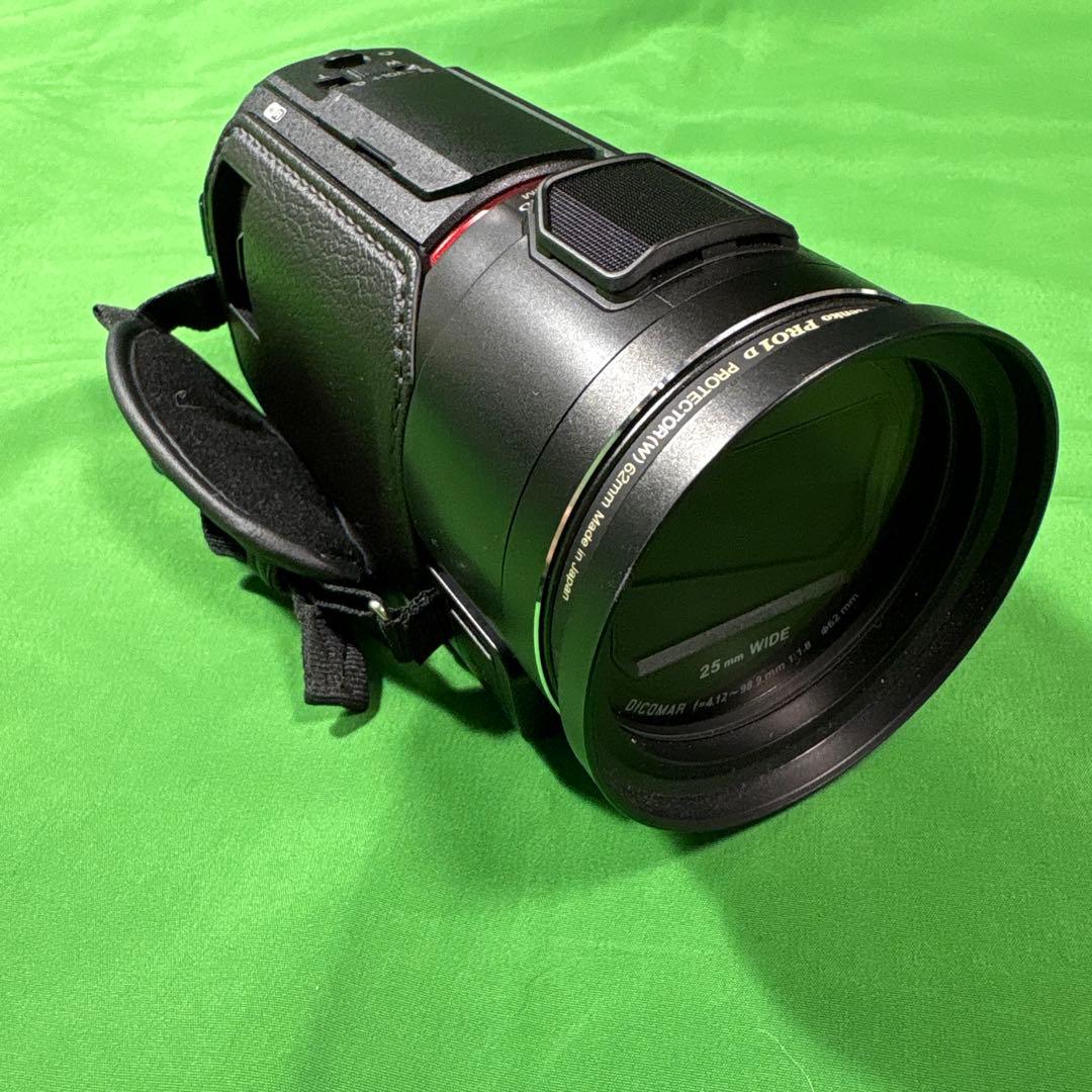 【純正オプションも付属】パナソニック 4Kビデオカメラ HC-VX2MS-K