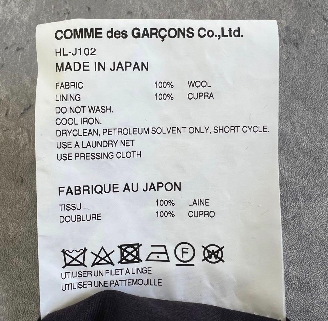 コムデギャルソンオム　24SS Wool Tropical Jacket