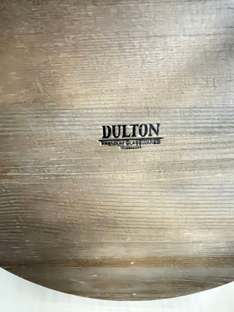 希少　DULTON ダルトングラスドーム ウッドトレイガラスドーム