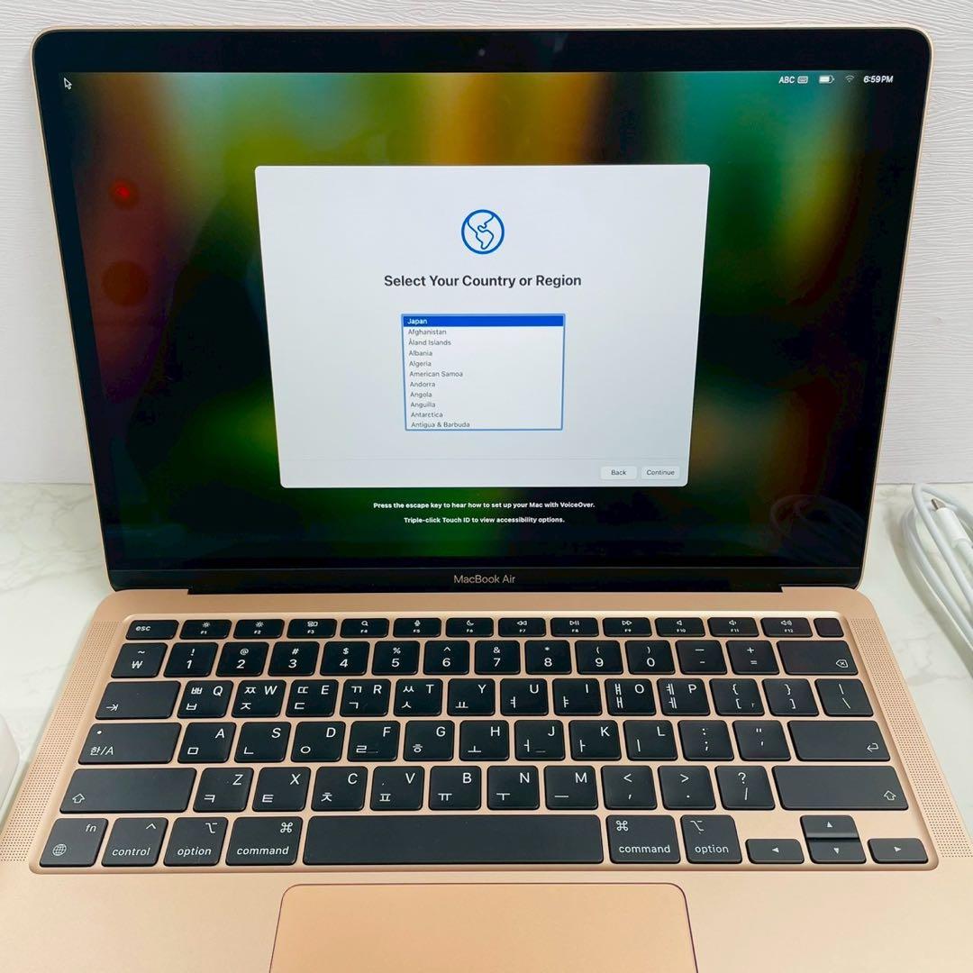 MacBook Air 2020 13インチ M1 8GB  256GB