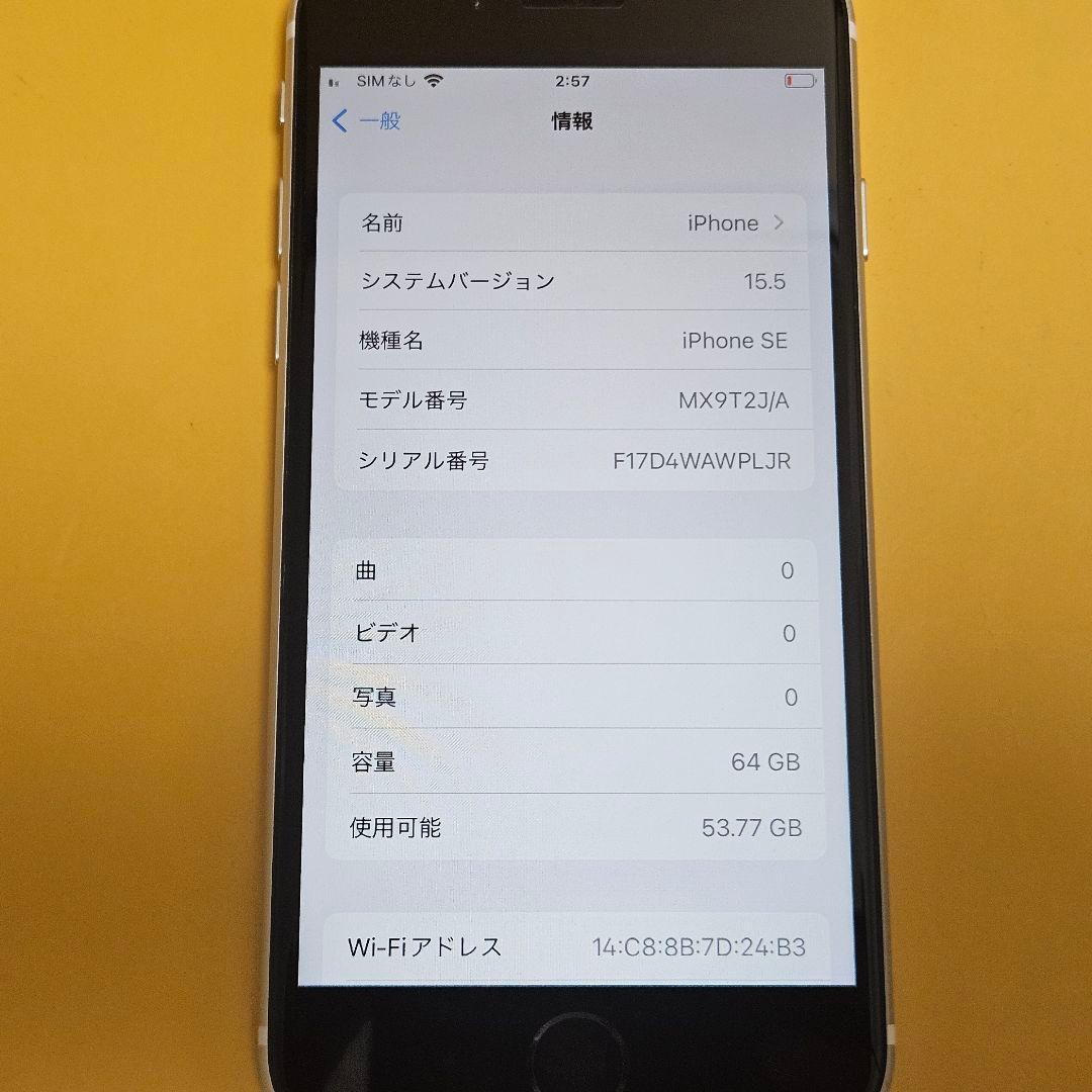 iPhone SE2 64GB｜24時間以内発送#704
