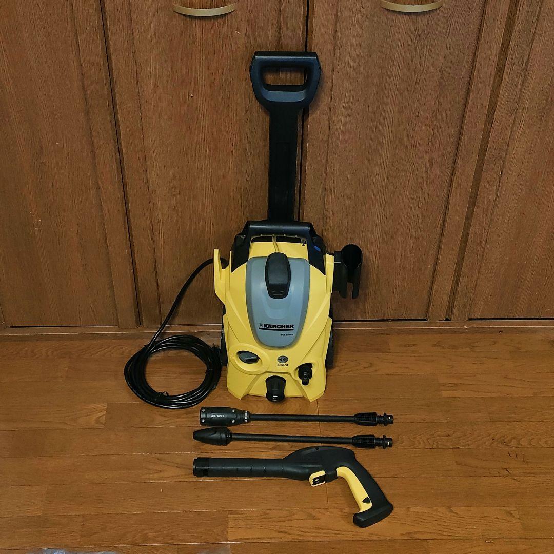 高圧洗浄機 K3 サイレント 50Hzモデル 屋内３回使用
