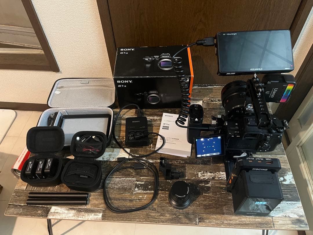総額80万 SONY α7siii プロ業務セット
