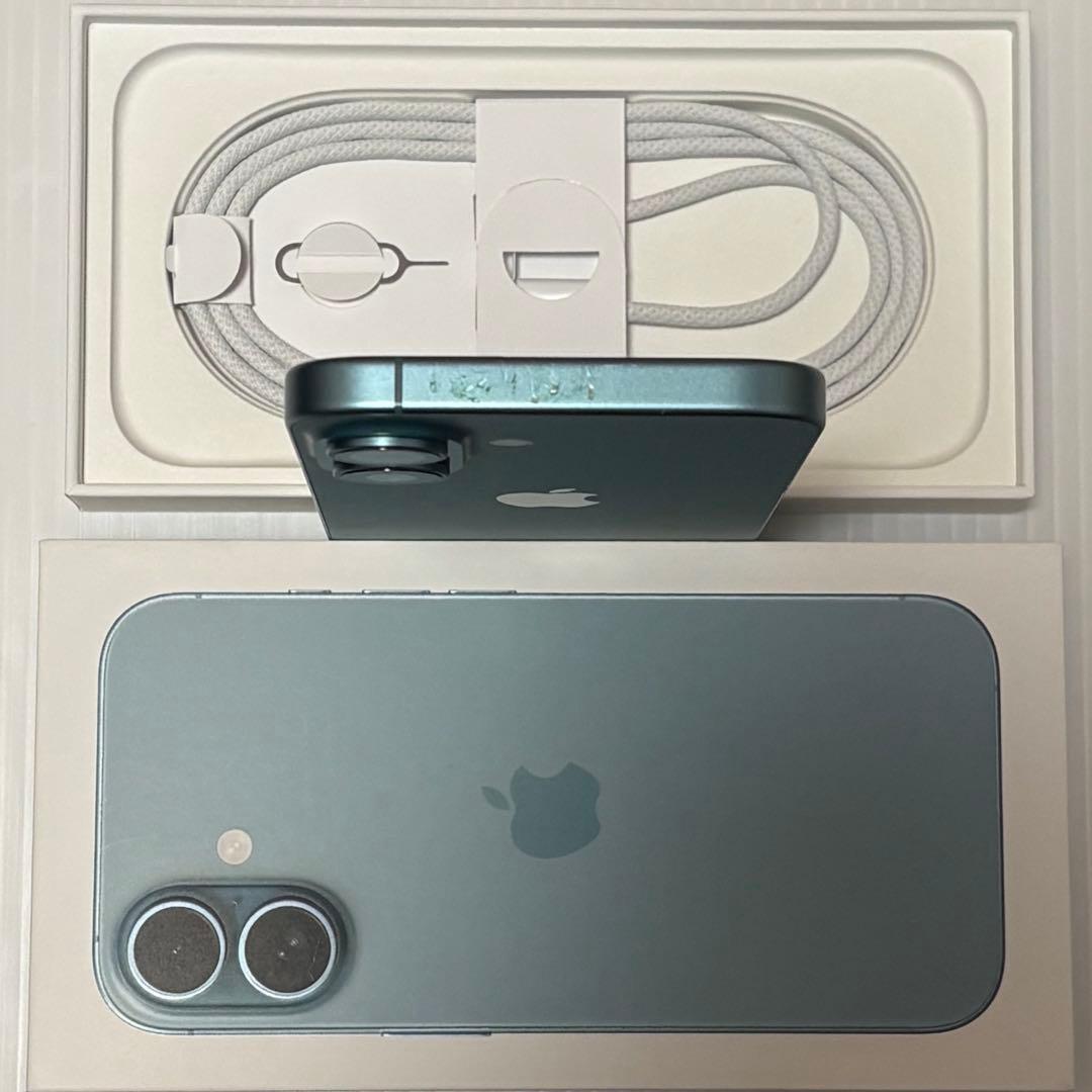 バッテリー最大容量100% iPhone16 128GB SIMフリー 本体