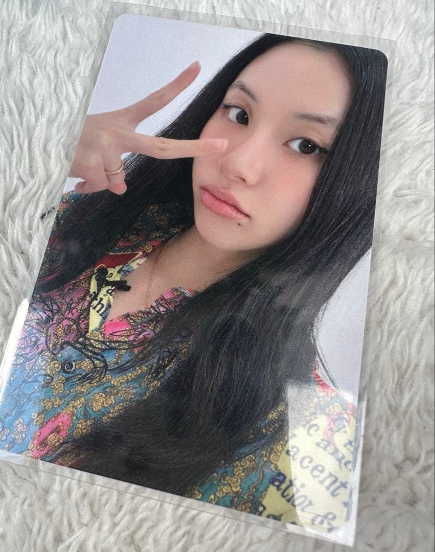 TWICE チェヨン yzy 上海サイン会限定トレカ