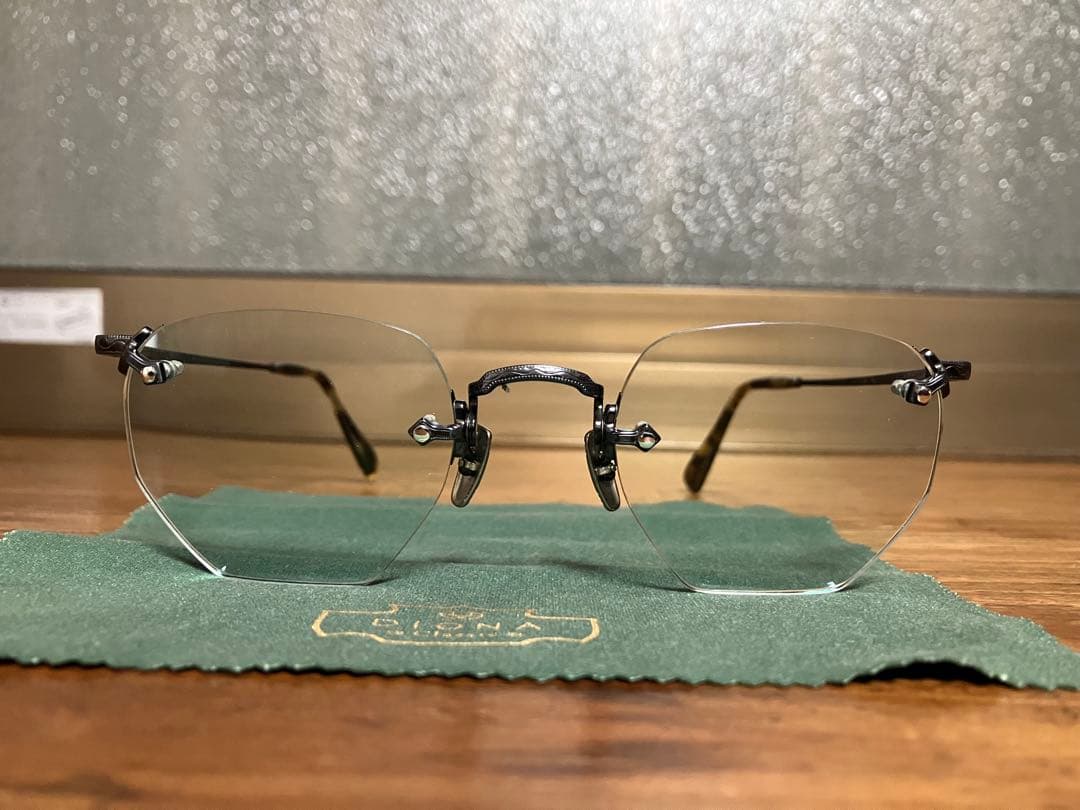 DIGNAリムレス サングラス シルバー