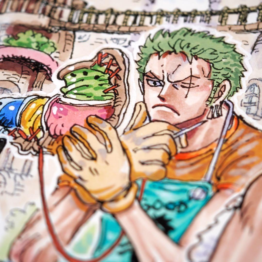 ONE PIECE THE PRESS/ ワンピース マンガアート NFT