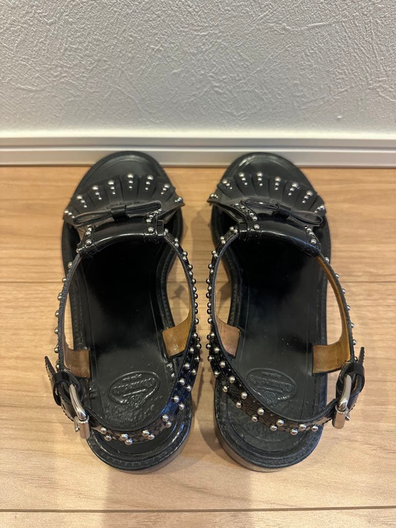 チャーチ　スタッズサンダル　37 1/2