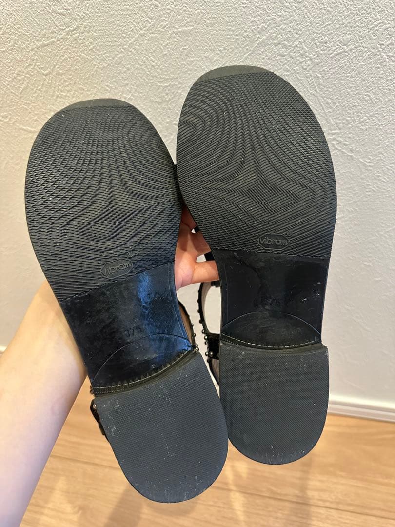 チャーチ　スタッズサンダル　37 1/2