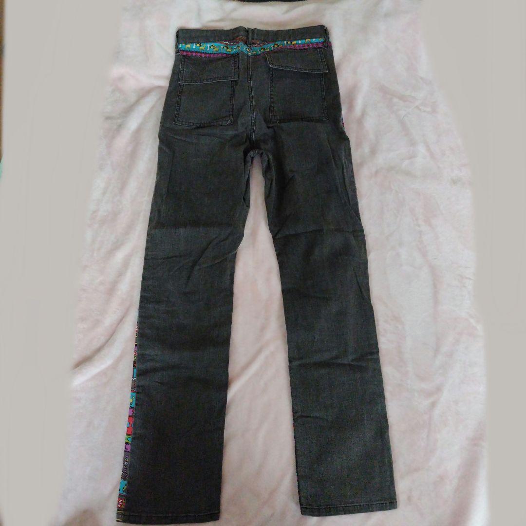 オレボレブラ　ジャケット　パンツ　デニム　セットアップ　ブタ　フラワー　花