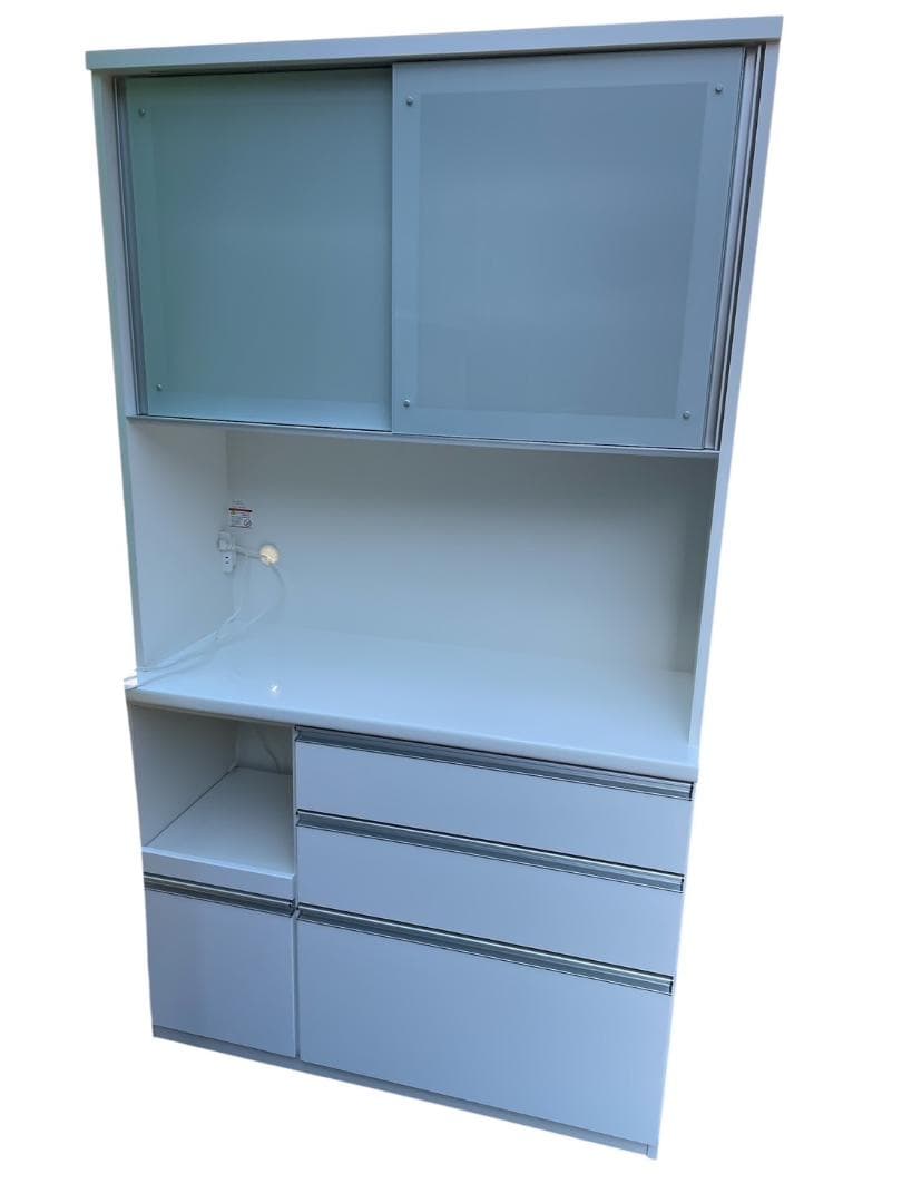 大阪京都限定 極美品 日本製 松田家具 キッチンボード食器棚