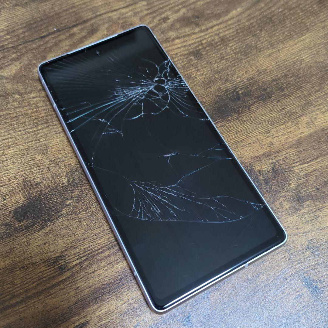 Google Pixel 7a ホワイト 画面割れあり 128GB