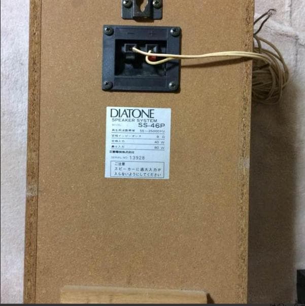 DIATONE SS-46P スピーカー 2本セット 40W動作品