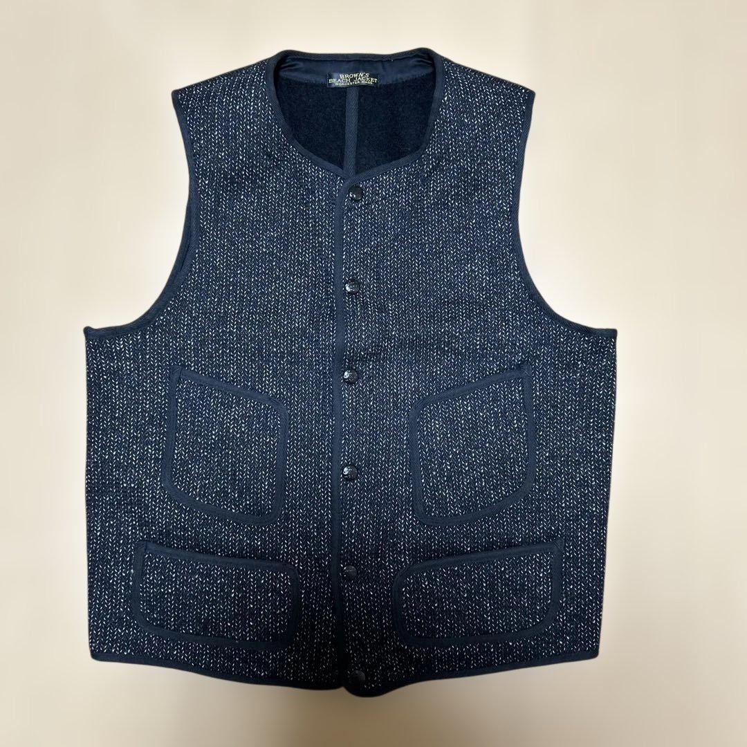 ★ほぼ未使用★BROWN'S BEACH JACKET ベスト　ロストヒルズ