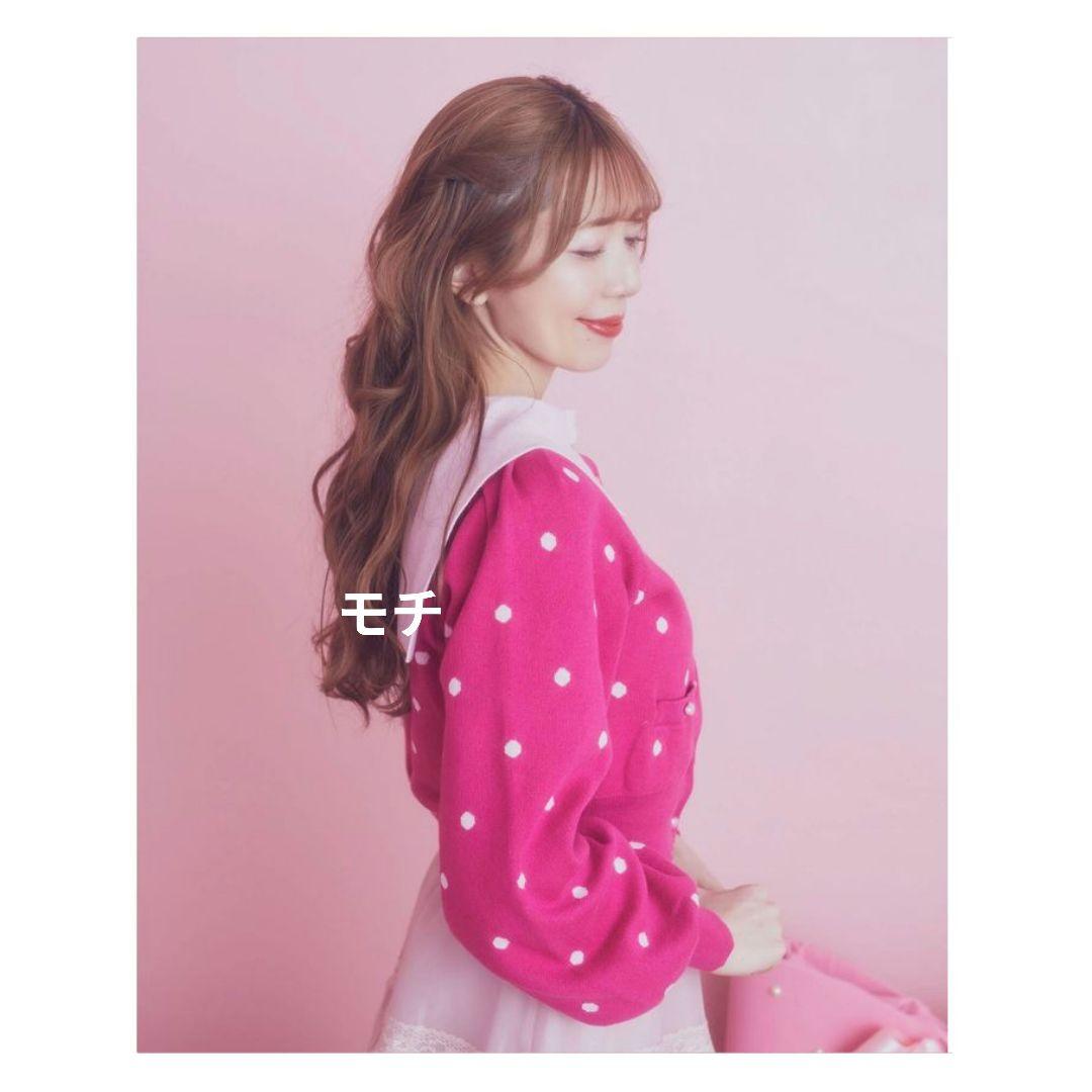 アリーム ディズニー ミニー ドットカーディガン 新品