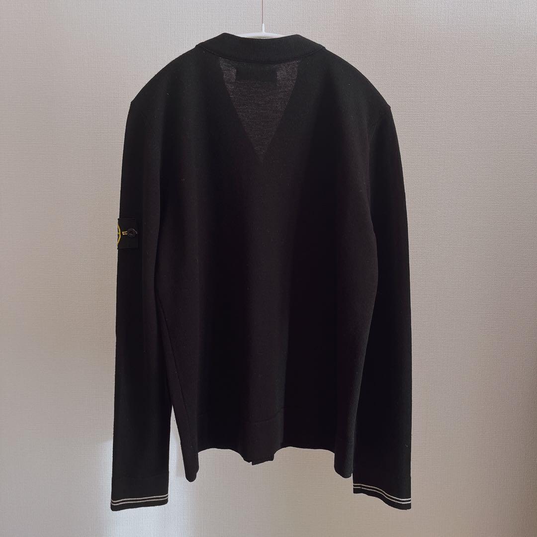 STONE  ウールカーディガン ブラック