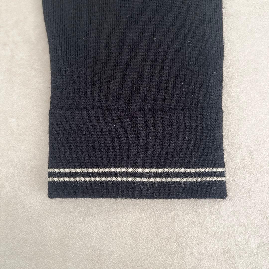 STONE  ウールカーディガン ブラック