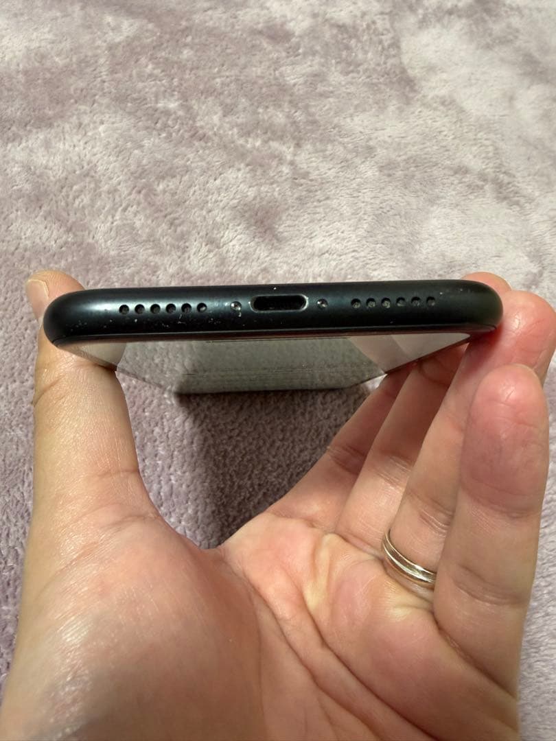 iPhone XR 64GB ブラック SIMフリー新品バッテリー100%交換