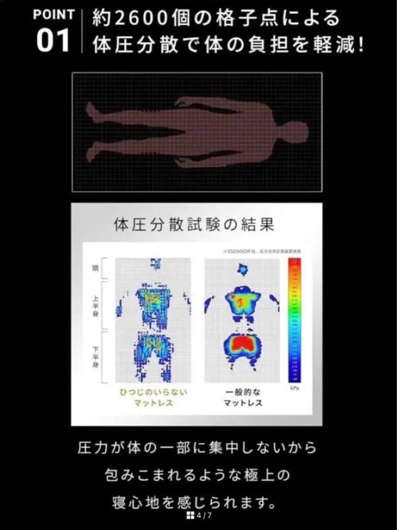 美品　ヒツジのいらないマットレス SLEEPER シングル マットレス