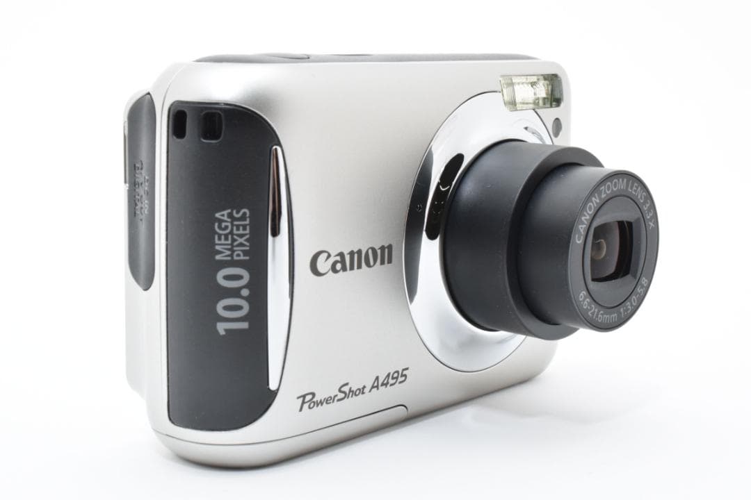 【極美品】Canon PowerShot A495 シルバー　新品級！