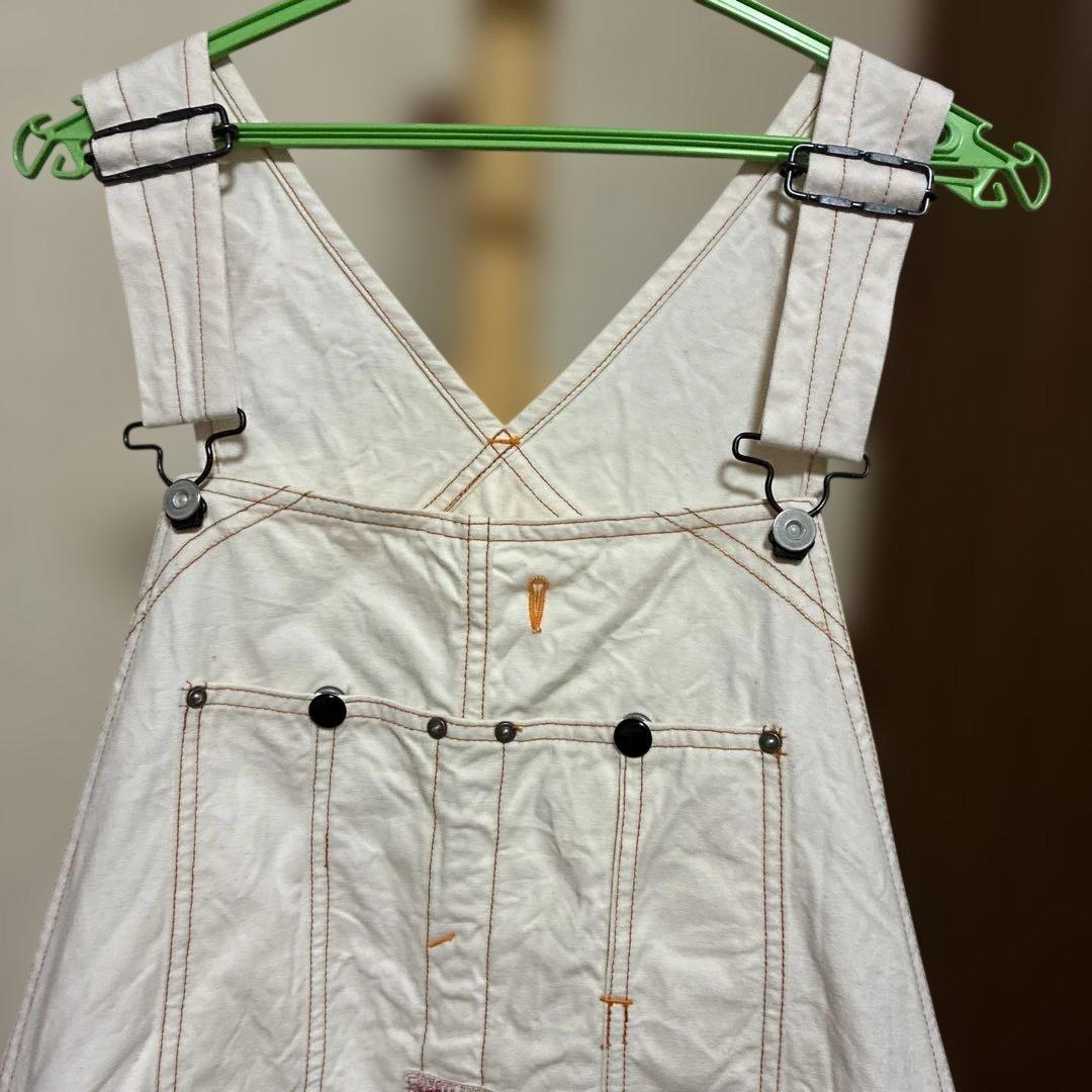 パンツ woodsman biboveralls 30 natural waist100