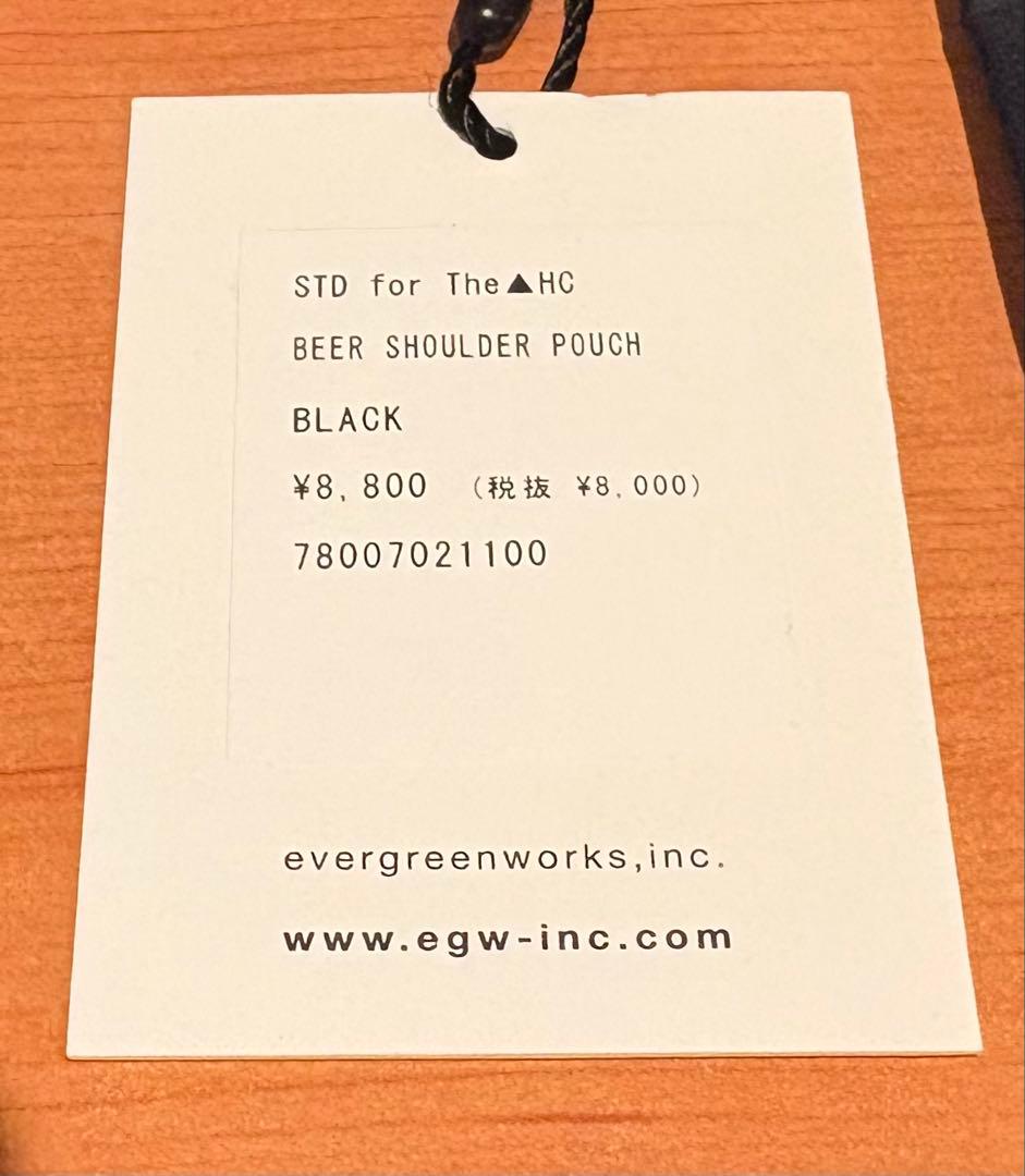 THE▲HC STANDARD SUPPLY Shoulder Pouch 黒