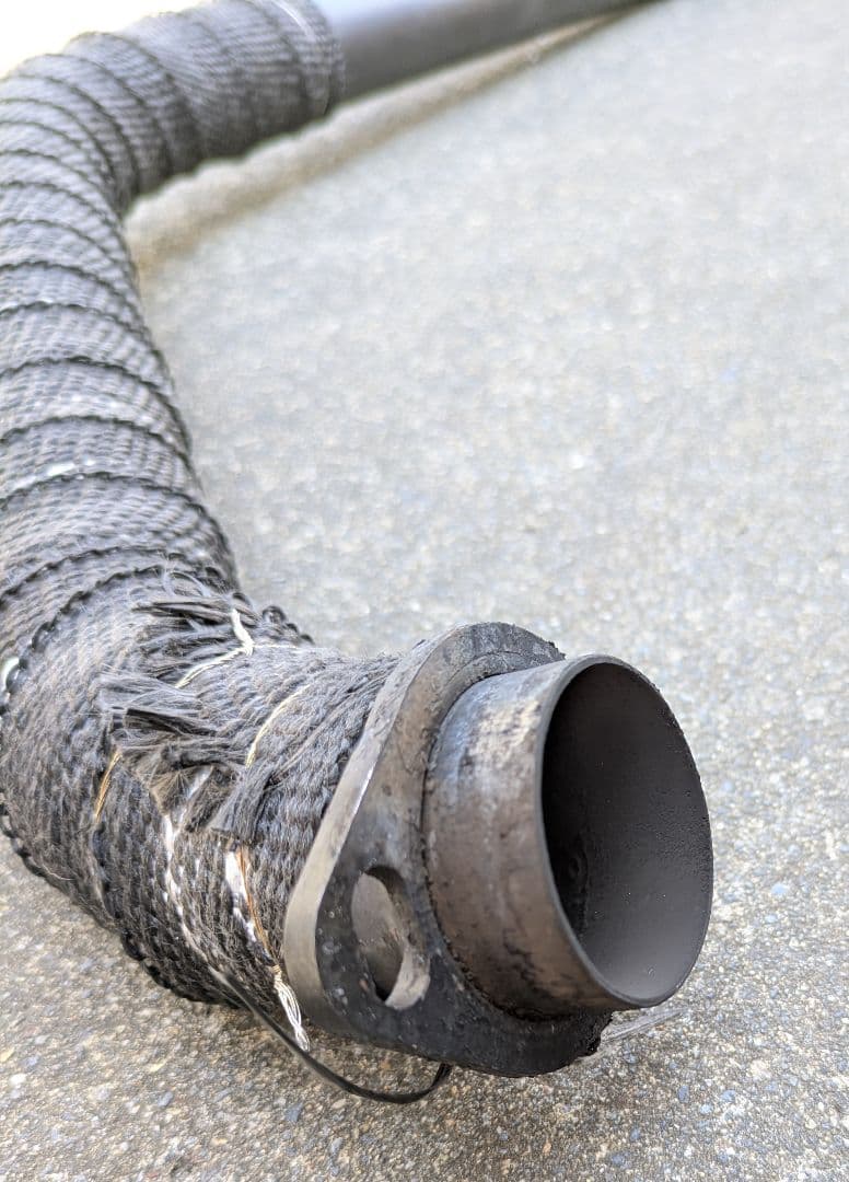 ショベルヘッド　アップスイープマフラー　フィッシュテールサイレンサー