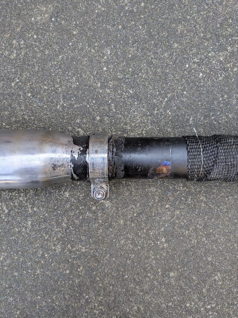 ショベルヘッド　アップスイープマフラー　フィッシュテールサイレンサー